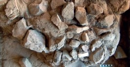 Die verbackenen Keramikreste aus einer Kochgrube der mittleren Jungsteinzeit (Foto: Ulla Münch, LVR-ABR)