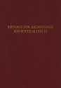Buchtitel Beiträge zur Archäologie des Mittelalters III