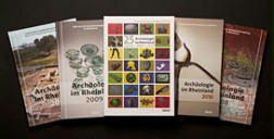 Das populäre Jahrbuch Archäologie im Rheinland (Foto: Michael Thuns, LVR-ABR)