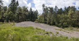 Abraumhalde an der Grube Silberkaule