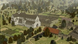 Digitale Rekonstruktion der Klosteranlage