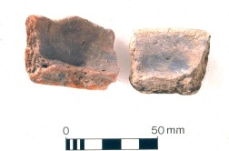 Two fragments of parting vessels. Author: Justine Bailey