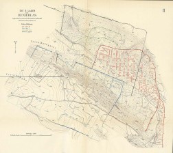Renieblas (Spanien), fünf überlappende Lager identifiziert durch Adolf Schulten, veröffentlicht durch ihn in Numantia. Die Ergebnisse der Ausgrabungen. 1905-1912. Band IV. Die Lager bei Renieblas. München: F. Bruckmann, Plan II).