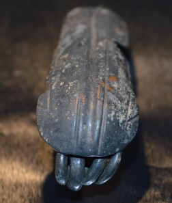 Versilberte Gewandspange. Foto: Erich Claßen, LVR-ABR